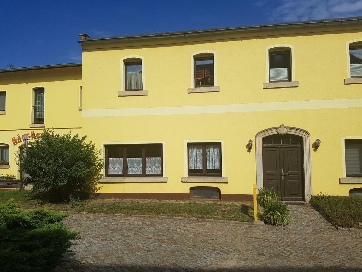 Baerchenhof Appartement Priestewitz Buitenkant foto